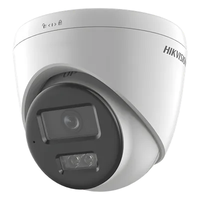 Cámara Turret IP / 8 Megapixel (4K) / Dual Light 30 m (98.4 ft) / Lente 2.8 mm / 113° HFOV / AcuSense Lite / IP67 / PoE