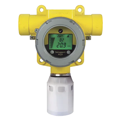Detector Fijo de Gas Tóxico / Sensor Electroquímico H2S / Rango 10 a 100 ppm / Salida 4-20 mA / IP66 / UL/cUL