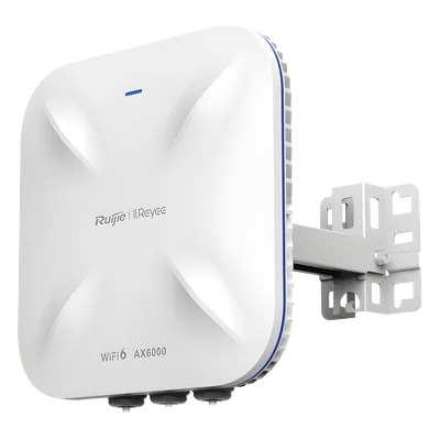 Punto de Acceso Mesh Wi-Fi 6 / Banda Dual 5.95 Gbps / MU-MIMO 4x4 / Omnidireccional 360° / Puerto 2.5G PoE y SFP / Exterior Industrial