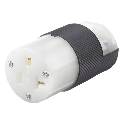 Conector Entrada Recta / 20 A / 125 V / 2 Polos 3 Hilos / NEMA 5-20R / Industrial-Comercial / 2.78 x 1.41 x 1.53 in