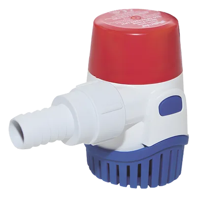 Bomba sumergible de achique / 360 GPH / 12 VCD / Acero inoxidable / Protección térmica