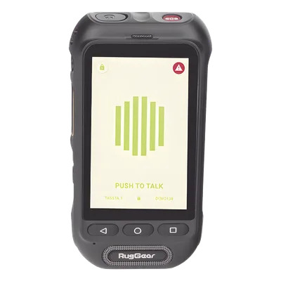 Radio PTT LTE / Altavoz 105 dB / Batería 3000 mAh / Wi-Fi Dual / Bluetooth 4.2 BLE / Android Go