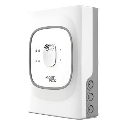 Detector de Humo por Aspiración / 1 Tubería / 1 Zona / Cobertura 1,600 m² / Tubería 105 m (344.5 ft) / Bluetooth