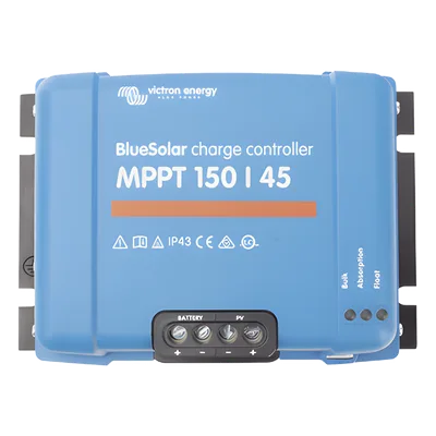 BlueSolar MPPT 150/45. Controlador Solar MPPT 45A, Voltaje Selección Automática: 12/24/36/48 Vcc.