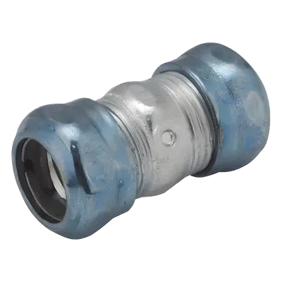 Conector de Compresión Hermético / Acero Galvanizado / Pared Delgada 1 1/2 in / Locaciones Húmedas / 2.31 in (58.67 mm) Alto
