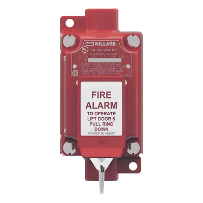 Estación de Alarma Contra Incendios / Activación por Anillo de Tracción / Conduit 3/4 pulgadas NPT / 2NO/2NC / Aluminio Libre de Cobre / Áreas Peligrosas