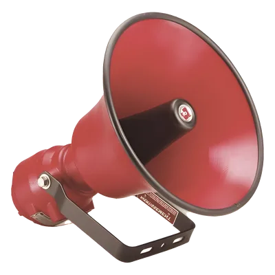 Altavoz amplificado a prueba de explosiones / 30 W / 24 VCD / IP66 / UL cUL Clase I Div 1-2 Grupos B-G / Clase II Div 2 Grupos F-G / Clase III / 98.4 ft