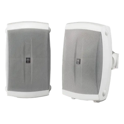 Altavoces de Montaje en Superficie de 2 Vías / Woofer 5 in (127 mm), Tweeter 0.5 in (12.7 mm) / Semi-Exterior, 6 Ohms / Par Color Blanco