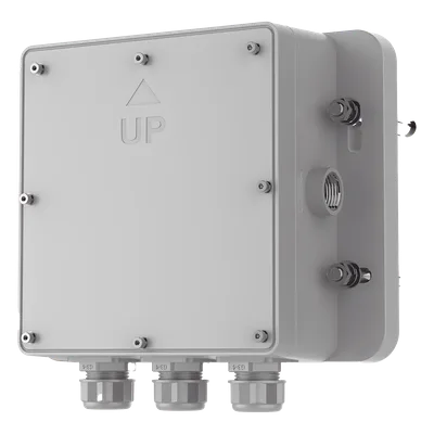 Caja de Conexiones para Exterior / IP66 / Polímero Anticorrosión / Salida de Tubo 3/4 Integrada / 260 x 237 x 90 mm