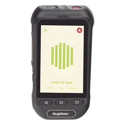 Kit de Radio PTT / Servicio Avanzado 12 Meses / GPS y Mapa / Altavoz 105 dB / Batería 3000 mAh