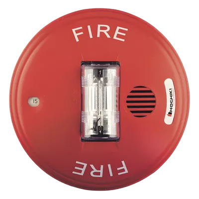 Sirena Estrobo 24 Vcd, Instalación en Techo, Multi Candela, Color Rojo (0500-06100)