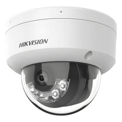 Cámara Domo IP / 8 Megapixel (4K) / Lente 2.8 mm / 113° / Dual Light 30 m (98.4 ft) / AcuSense Lite / IK08 / IP67 / PoE