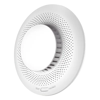 Detector de Humo Inalámbrico / Zigbee / 85 dB / -10°C a 55°C / 87 mm Ø / Uso Interior