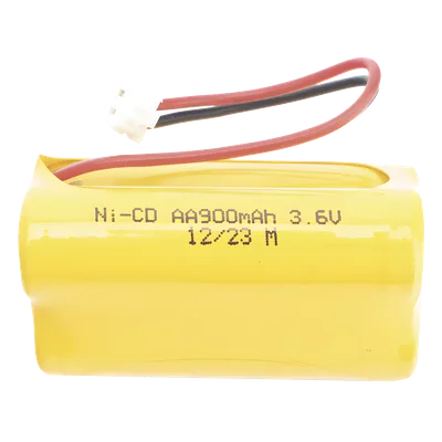 Batería de Emergencia / Ni-Cd / 3.6V CC / 900mAh / Luz de Emergencia