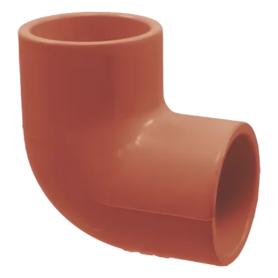 Codo 90° para Tubería de Aspiración / 3/4 pulgadas / CPVC Cédula 40 / UL para Detección de Humo / NFPA 72 Capítulo 17