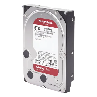 Disco Duro NAS / 6 TB / 5400 RPM / SATA III 6 Gb/s / Caché 128 MB / Uso 24-7 / Hasta 16 Bahías