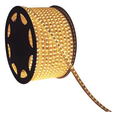 Manguera LED / 50 m (164 ft) / Blanco Cálido 2700K / IP65 / 120° / Cortable cada 100 cm / 45-110V CD