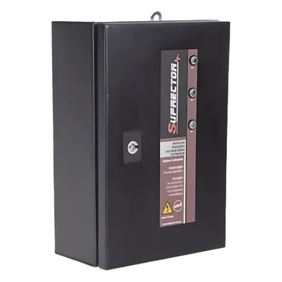 Supresor de Picos Clase B / 127/220 Vca / 2 Fases / 60 kA / Protección L-L / NEMA 4 / 30x20x12 cm (12x8x5 in)