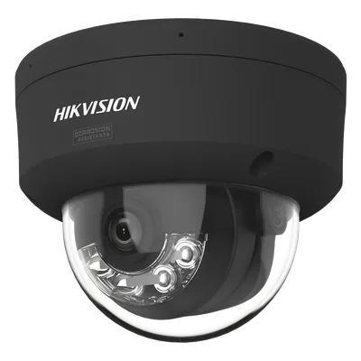 Domo IP 6 Megapixel / Lente 2.8 mm / 98.4 pies IR + Luz Blanca / 2 Micrófonos / IP67 / WDR 130 dB / AcuSense 3.0 / NEMA 4X / AcuSeek / Metal