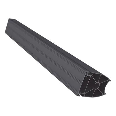 Pilar de aluminio / 1500mm (4.92 ft) / Estructura modular / Acabado anticorrosivo / Carga industrial