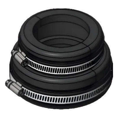 Bota de Caucho para Placa Pasamuro / 4" (101.6 mm) / EPDM Resistente a Intemperie / Diseño Universal / Sin Inserto