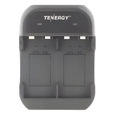 Cargador de Baterías / 2 Bahías / Ni-MH 9V / Indicadores LED / Protección de Polaridad / Cable USB Incluido
