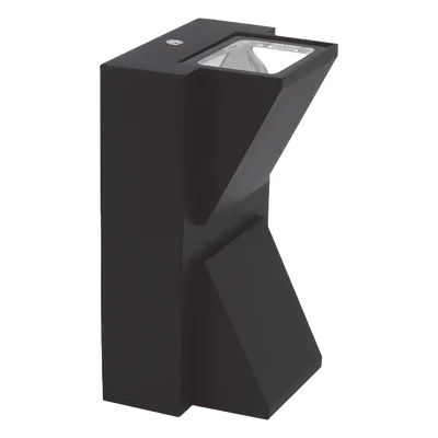 Lámpara Arbotante LED / 6 W / 330 lm / Luz Cálida 2 700 K / IP54 / 85-265 Vca~ / Montaje en Pared