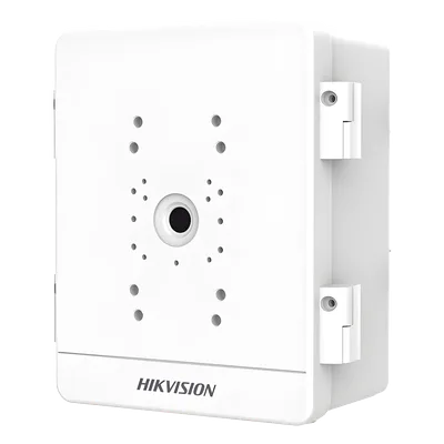 Caja de Seguridad para Videovigilancia / Exterior IP66 / IK10 / 3 Dispositivos / Montaje en Pared o Poste / Polímero Ignífugo UL94-V0