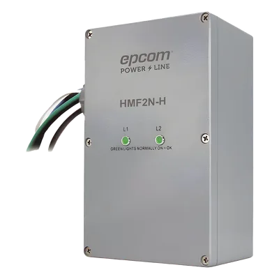 Protector de Sobretensiones / 2 Fases / 100 kA / Indicadores de Estado / Alarma Remota / IEC 61643-11 & UL 1449 4ta Edición