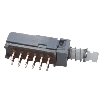 Interruptor deslizante / 0.2 A @ 30 V DC / 10,000 ciclos / 500 V AC dieléctrico / 50 mΩ contacto
