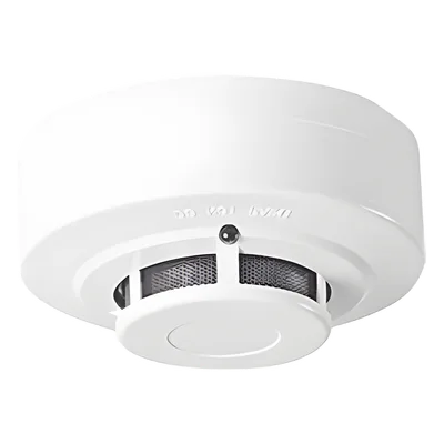 Detector de Humo Fotoeléctrico / 2 Hilos / Clase A/B / 12-24 V CC / 100 mm (3.9 in) Diámetro