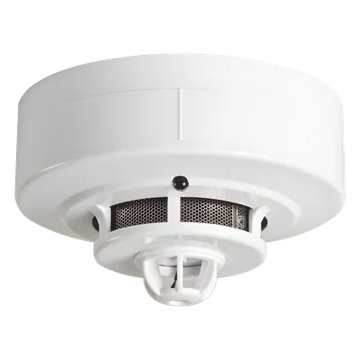 Detector de Humo Fotoeléctrico / Sensor de Temperatura Integrado / Conexión 2 Hilos / 10.8 - 33 VDC / UL Listado