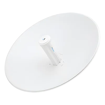 Radio Puente PtP / 5 GHz / 450 Mbps / Antena 27 dBi / PoE Gigabit 24V / Rango 1.71 x 1.71 x 1.01 ft