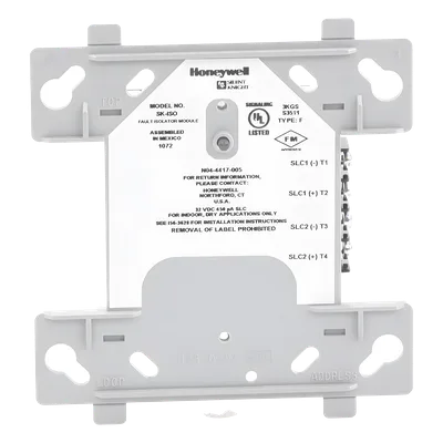 Módulo Aislador de Cortocircuito / Lazo SLC / Conexión 2 Hilos / LED Dual Verde/Rojo / Supervisado UL