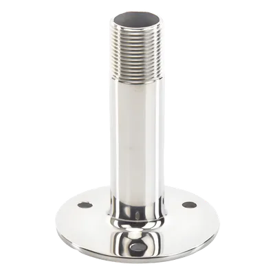 Montaje Recto / Acero Inoxidable / 4 in Alto / 3 in Base / Rosca 1-1/4 in / 0.26 kg