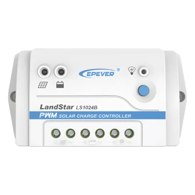 Controlador de Carga Solar PWM / 10 A / 12/24 VCC / RS-485 / Baterías Gel-AGM-Selladas