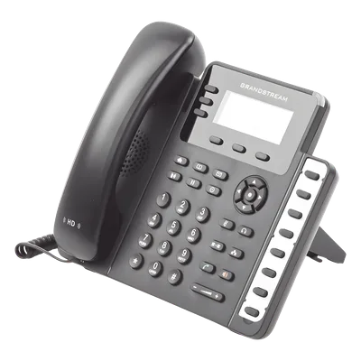 Teléfono IP / 3 Líneas SIP / Conferencia 4 Vías / 8 Teclas BLF / Pantalla LCD 132x64 / PoE / Dual Gigabit