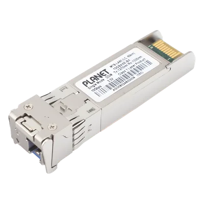 Transceptor WDM mini-GBIC SFP+ 10G / LC / Mono Modo 60 km (197 pies) / TX 1270nm RX 1330nm