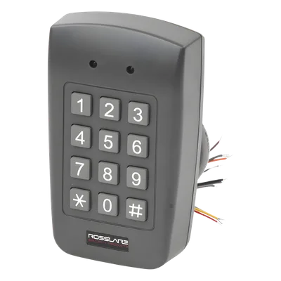 Teclado de Control de Acceso / 500 Usuarios / Lector de Proximidad Integrado / 3 Modos de Operación / Salida de Relevador Ajustable 1-99 s / Sensor Tamper Óptico