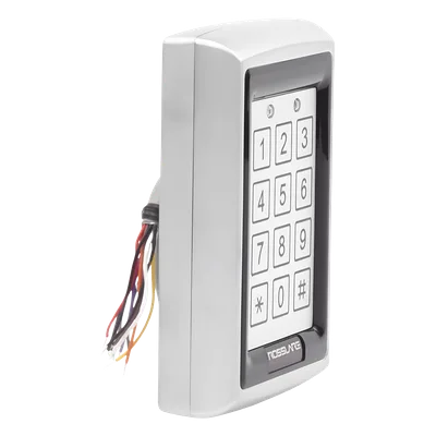 Teclado Antivandálico Autónomo / 500 Usuarios / IP65 / Lector Proximidad / Doble Salida con Monitoreo / Activación 01 a 99 s