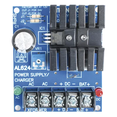 Fuente de Poder con Respaldo / 6/12/24 Vcc / 1.2 A / 28.8 W / 1 Salida / 2.5 x 3 x 1.5 pulgadas