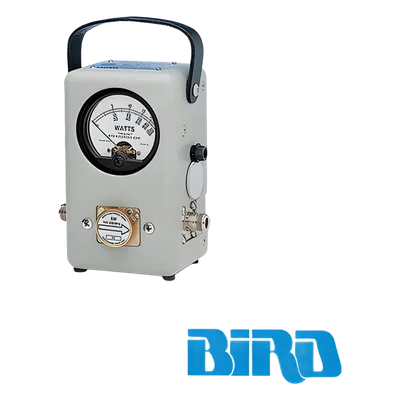 Wattmetro RF de Inserción / 100 mW a 10 kW / 450 kHz a 2160 MHz / Exactitud ±5% / VSWR 1.05 / 50 Ω