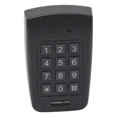 Lectora de Proximidad con Teclado / Salida Wiegand 26 Bits / Uso Exterior / Alcance 10 cm / LED Bicolor / 12 VCC