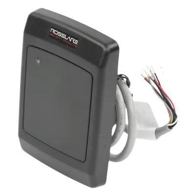 Lectora de Proximidad / Wiegand 26 Bits / 12 cm Alcance / IP Hermético / 5-16 VDC / 150 m Cable / 0.36 x 0.25 x 0.06 ft