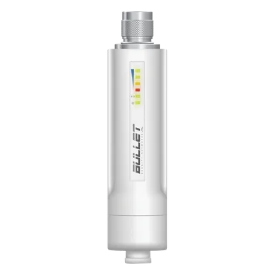 Radio airMAX / 2.4 GHz / 100 Mbps / PoE 24V / -40°C a 80°C / 152x37x31 mm