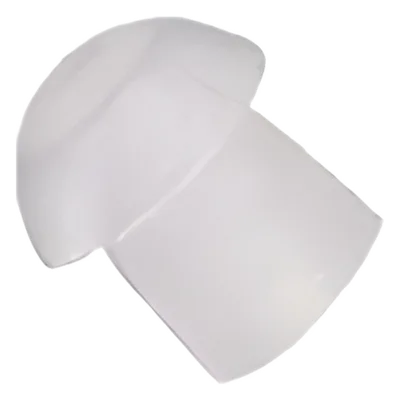 Inserto de Oído / Goma Flexible / Transparente / Paquete de 10 Piezas / Bajo Perfil / Ergonómico