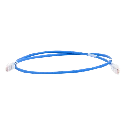 Patch Cord / Cat6 UTP / CM/LS0H / 0.91m (3 Pies) / Azul / Bulk