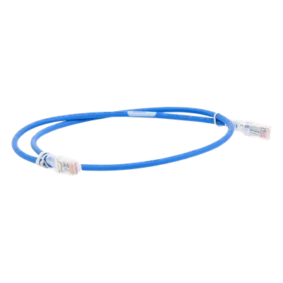 Patch Cord / Cat6 UTP / CM/LS0H / 0.91m (3 Pies) / Azul / Bulk