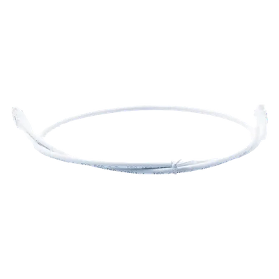 Patch Cord Modular Cat6 UTP / CM-LS0H / 0.91m (3 Pies) / 26AWG / 5.3mm OD / Blanco / Bulk