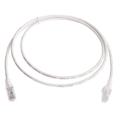 Patch Cord Cat6 UTP / 1.52 m (5 ft) / CM/LS0H / 26 AWG / Alta Densidad / Blanco